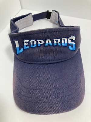 Leopards visor hat Blue Adjustable Champro Hv6 One Size CFit