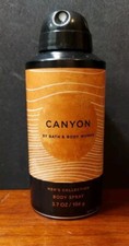 Bath  Body Works Canyon Men's Body Spray Mist Cologne 3.7 oz Mens NEW 