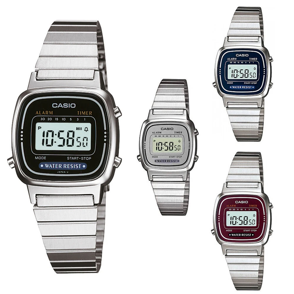 Casio store donna acciaio