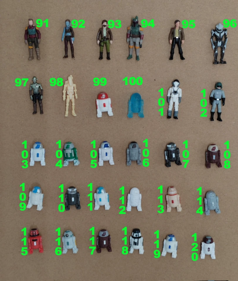 RARE 5PCS Star Wars Micro Galaxy Squadron Mini Figures/Machines Specified! - Image 4 of 4