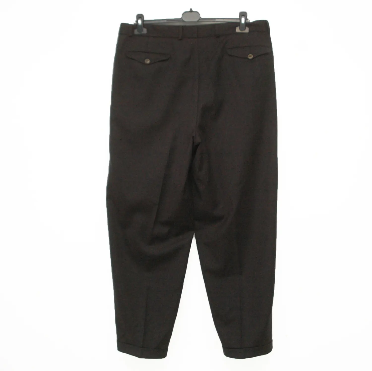 90's YVES SAINT LAURENT WOOL WIDE SLACKS