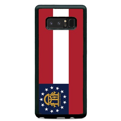 Georgia State Flag Case Cover For Samsung Galaxy Note 20 Ultra 10 Plus 9 8