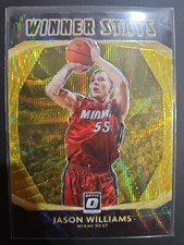 🏀 JASON WILLIAMS 2020-21 Optic Winner Stays Asia Gold Wave SP