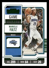 2023-24 Panini Contenders #81 Markelle Fultz Game Ticket Green