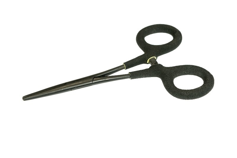 Comfy Grip Forceps Fly Fishing Tool Black FREE Shipping