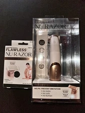 Finishing Touch Flawless Nu Razor + Replacement Head Combo