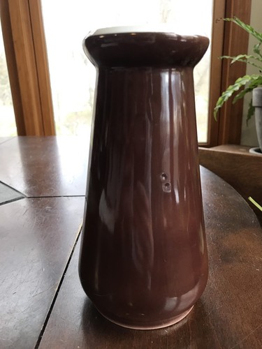 Antique Z S & Co Bavaria Zeh, Scherzer Vase Iridescent Finish Pilgrim Scene - Picture 4 of 12