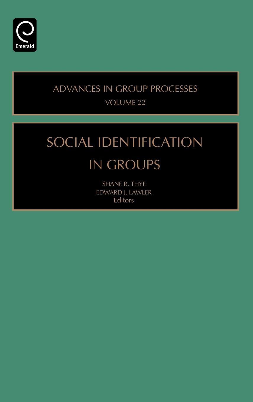 Thumbnail - Shane R. Thye | Social Identification In Groups | Buch | Englisch