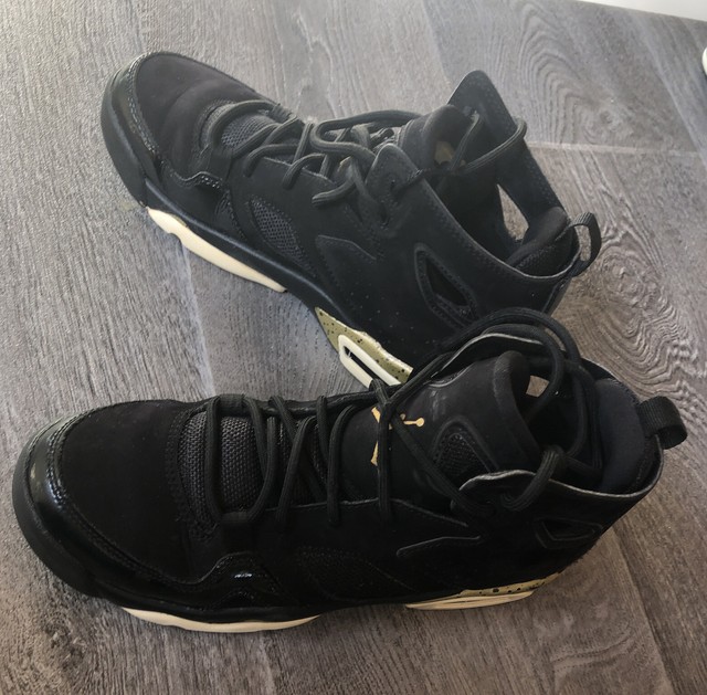 jordan flight club 91 black and gold