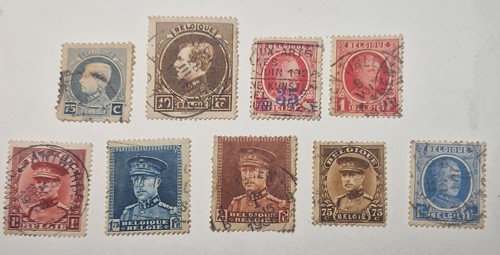 33 timbres sur Les Rois de Belgique, Oblitérés - Picture 4 of 6