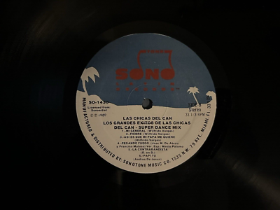 Los Grandes Exitos De Las Chicas Del Can Super Dance Mix LP Vinyl