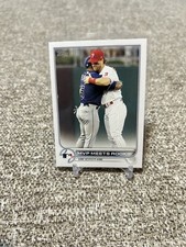 2022 Topps Baseball #367 MVP Meets Rookie BRYCE HARPER WANDER FRANCO