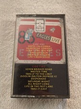 Eagles - Live - Cassette Tape. Free Ship...