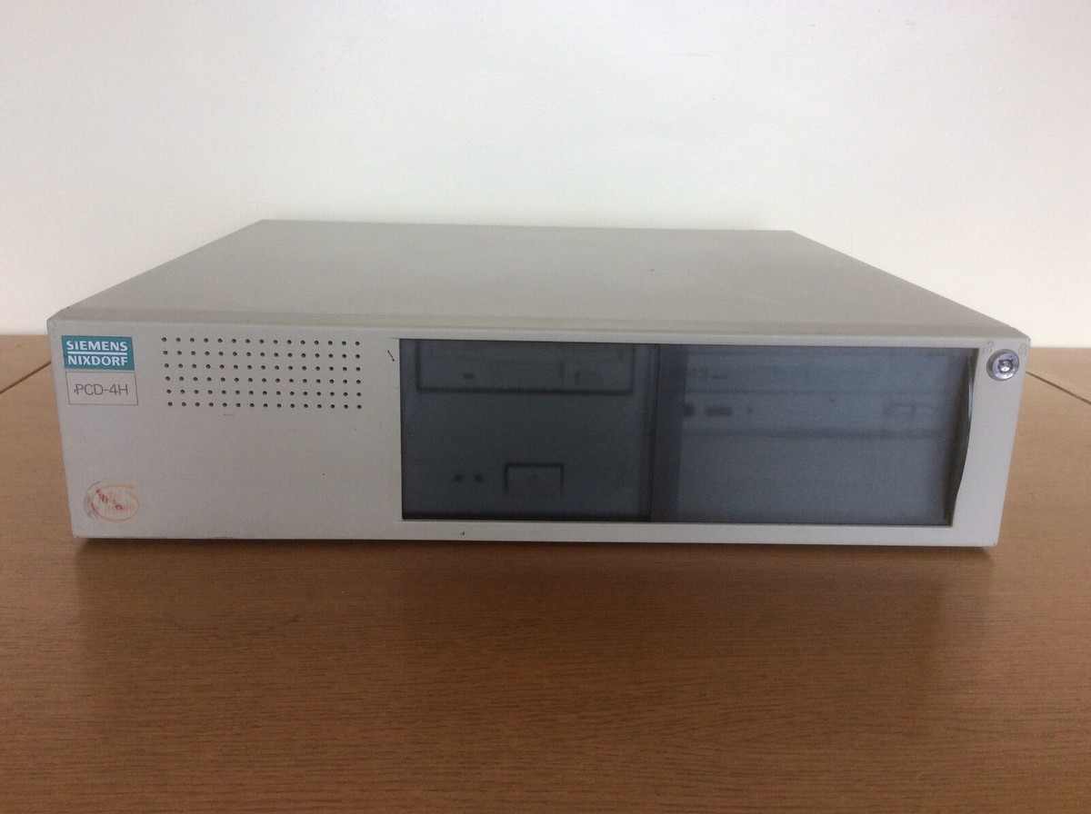 Vintage 1990s Siemens Nixdorf PCD-4H Computer, Working, Windows 98