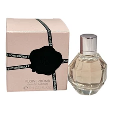 Flowerbomb By Viktor & Rolf Mini Eau De Parfum Spray 7ml/0.24oz. New In Box