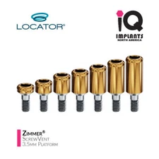 Zest LOCATOR Classic Genuine for ZIMMER Screw-Vent 3.5 Platform and compatibles