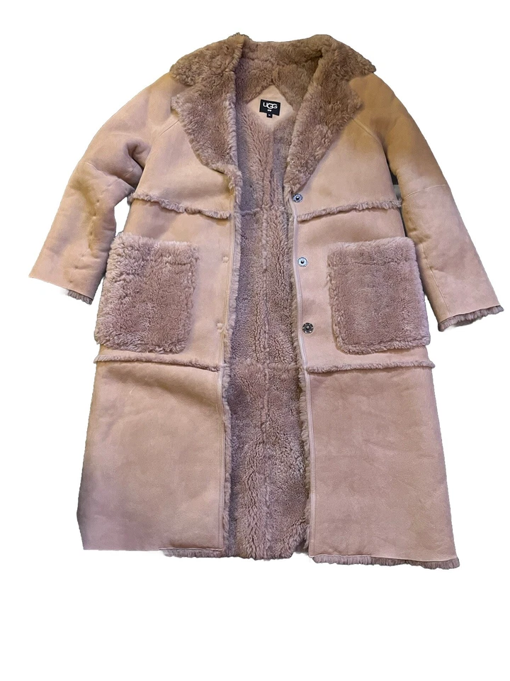 Abrigo largo de piel de oveja UGG Fayre Twin Face, talla M-nuevo, sin etiquetas. ¡Hermoso abrigo! Foto 3 de 4