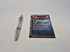 Axis and Allies War At Sea Base Set German Auxiliary Nordmark 39/64 with Card