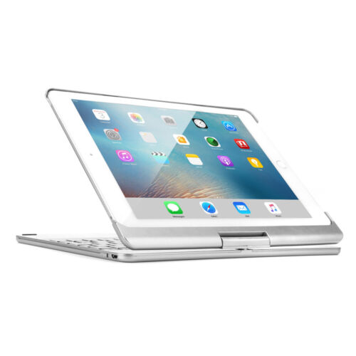 Keyboard Case For Apple iPad 5-9th Air 1-5 Pro 12.9" With Backlit 360° Rotating - Picture 53 of 53