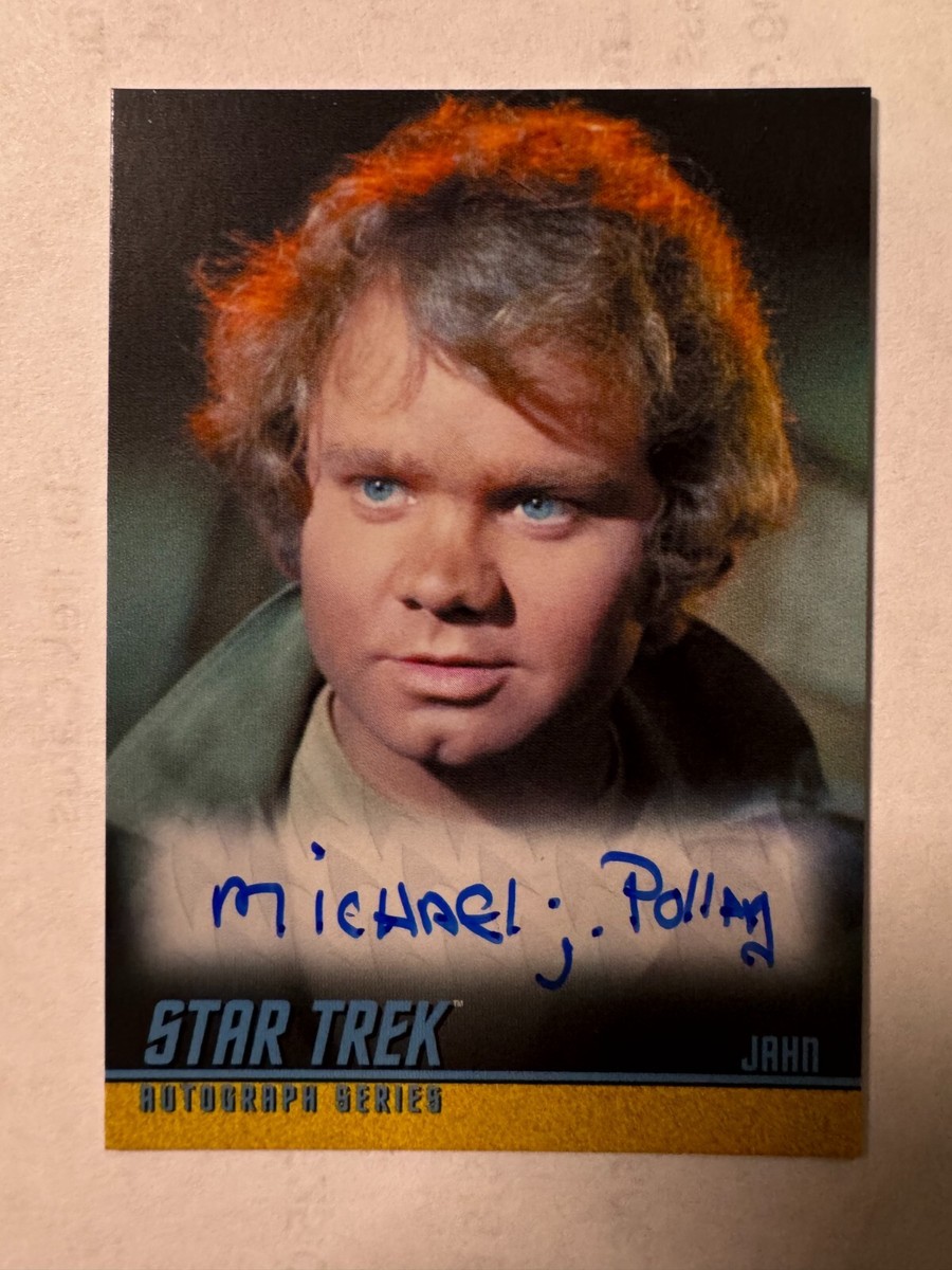 Star Trek TOS The Captain's Collection Michael J. Pollard