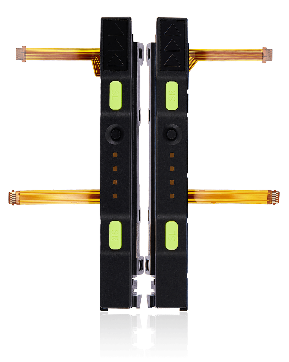 Nintendo Switch Nintendo Switch right Plastic Rail (Right+Left) With Flex Cable For Nintendo Switch