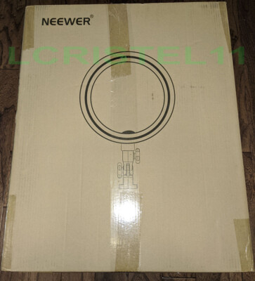 Neewer 18 inch Dimmable SMD LED Ring Light Kit with Light Stand - 240 LED Bulbs