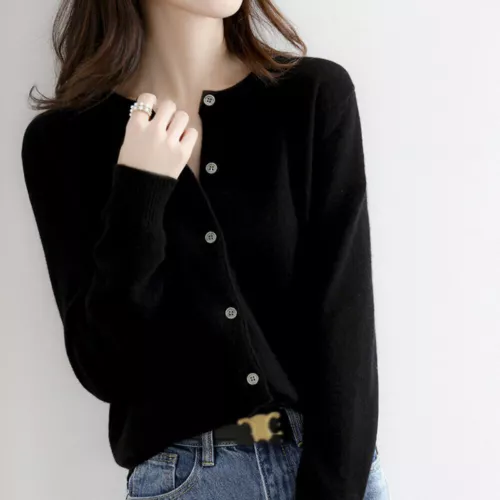 Womens Cardigan Soft Long Sleeve Size 6-18 Spring Autumn Ladies Knitted Top Gift - Picture 12 of 33