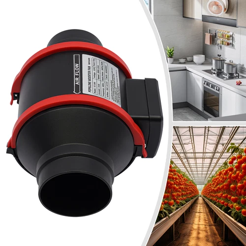 4In Multifunctional Powerful Mute Exhaust Fan Pipe Vent Exhaust Fan Duct 2550RPM - Picture 16 of 39
