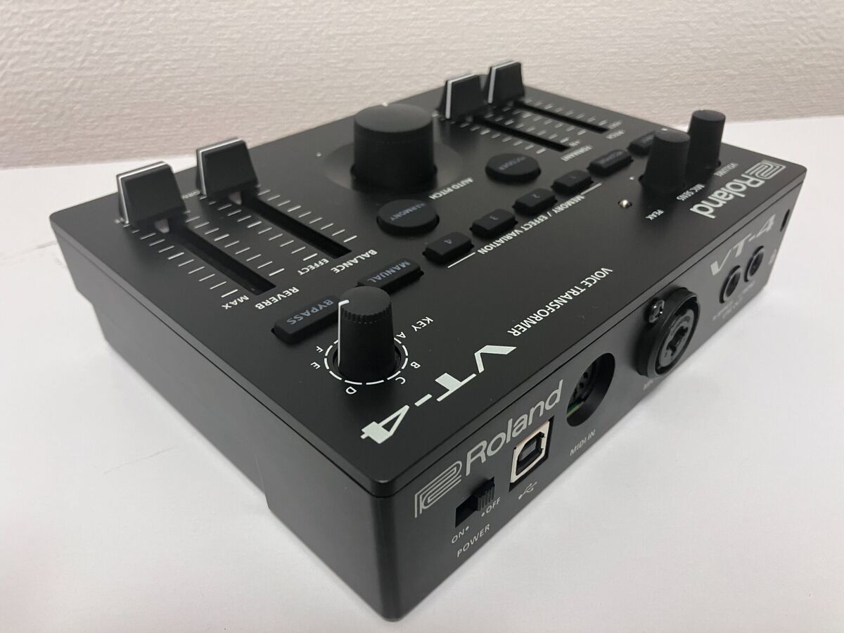 Roland VT-4 Voice Transformer Effect Processor Vocal Table