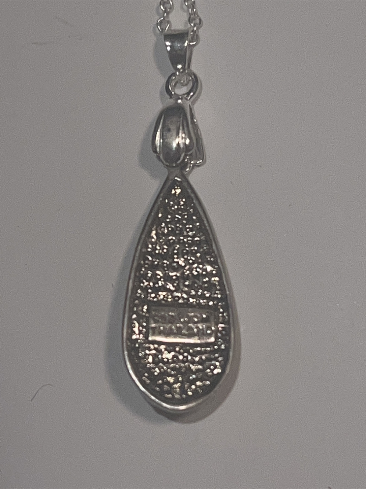 Solid Sterling Silver Diamond Chip JCM Thailand T… - image 7