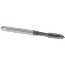 OSG 1776408 HSS Spiral Point Tap: 10-32 UNF, 3 Flutes, Plug, Vanadium HSS, H4