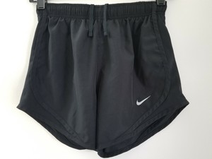 solid black nike shorts