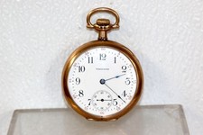 Waltham 16s 17j, Model 1908, Grade 635, Fahy's 25 year Case Engraved WORKING