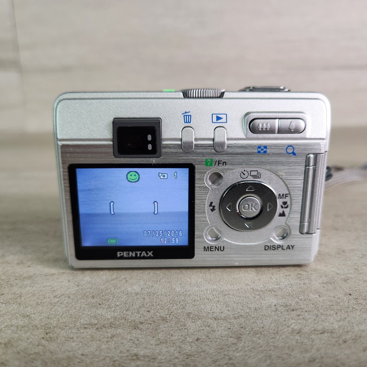 PENTAX Pentax Optio S50 5.0MP Digital Camera - Silver for