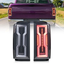 Fits 2009-2018 09-18 Dodge Ram 1500 2500 3500 Smoked Led Tail Lights Brake Lamps