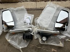 Ramco Rv Mirrors Pair Chrome 1750 Series 17.5 Motorhome Trailer Class A