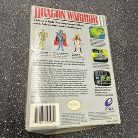 Dragon Warrior II 2 Nintendo NES CIB Original Game