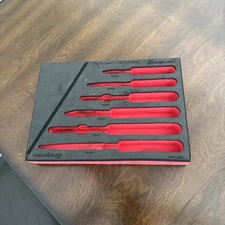 Snap On FMPL018BR Red Foam Organizer Tray For 6 Pc Plier Set Used 