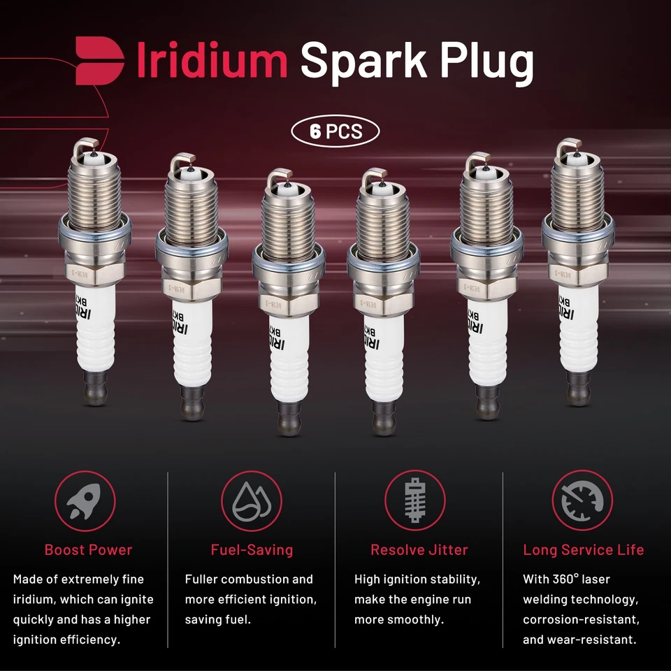 Juego de 6 bujías 2667 para Aston Martin DB7 Foto 4 de 4