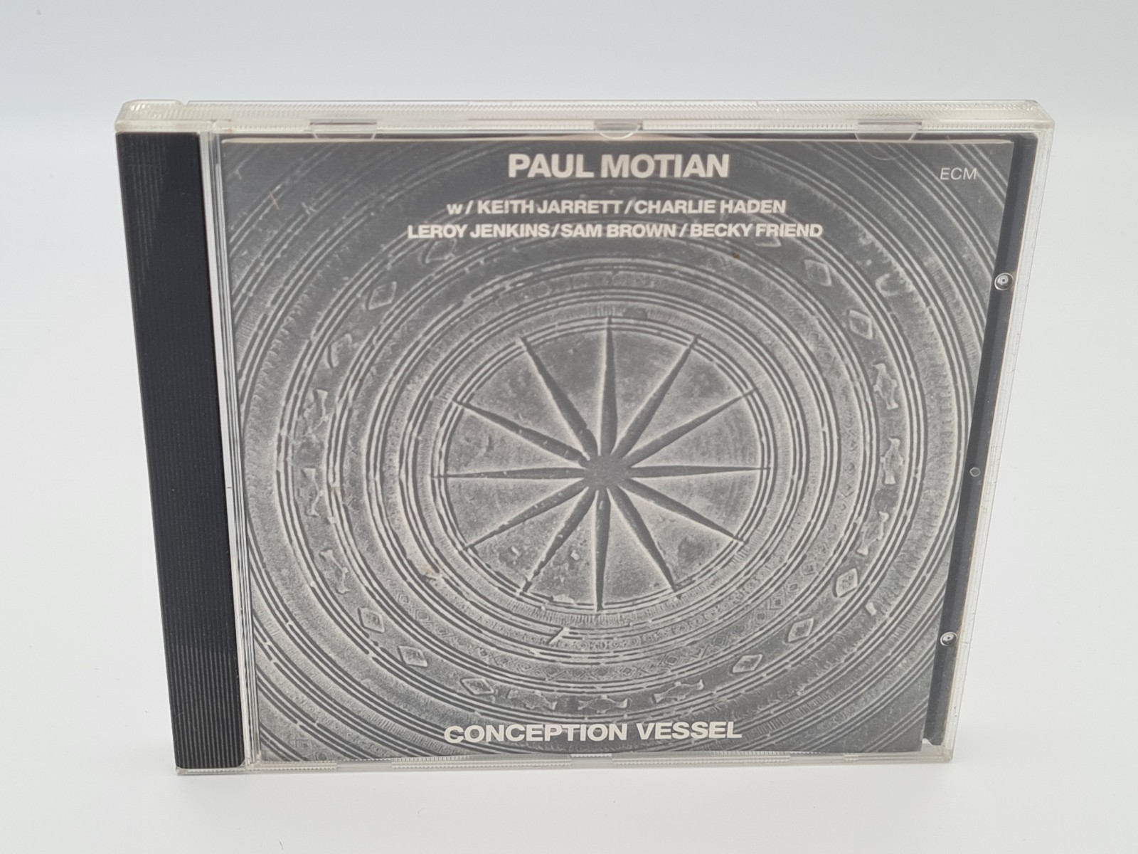 Paul Motian - Conception Vessel Cd Album ECM With Keith Jarrett Charlie Haden +