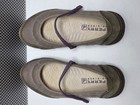Sperry Top-Sider Sz 7 Tan Purple Sandals Mary Jane Flats Barley Worn EUC  — photo 6