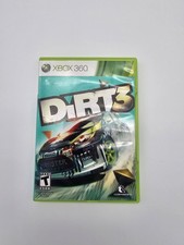 Dirt 3 (Microsoft Xbox 360, 2011) CIB Complete with Manual Racing Game
