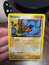 Pokémon TCG Nosepass EX Deoxys 42/107 Reverse Holo Card