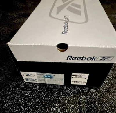 Reebok Men s White/Black Low Top Lace-Up Wide Athletic Sneaker Cotton, NIB