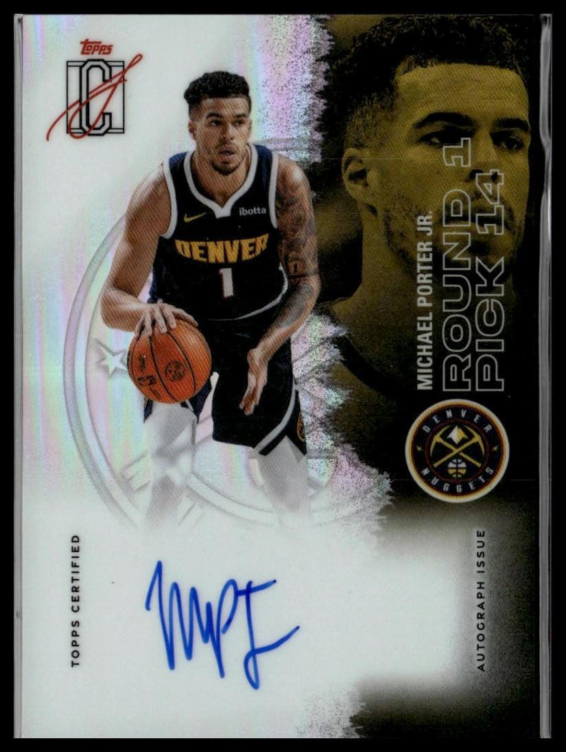 2025-26 Topps Signature Class #VCC-MPJ Michael Porter Jr. Chrome Auto