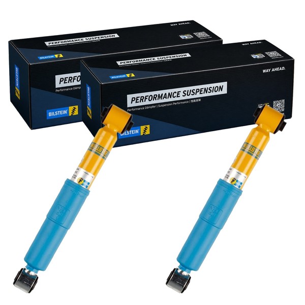 2X Bilstein Gasdruck StoßDÄMpfer Satz Hinten Passend FÜR Peugeot 206 206+-image