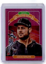 2020 Donruss Optic #12 Lucas Giolito Pink