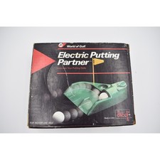 JEF World of Golf Electric Putting Partner Oscar Jr JR-100 Vintage Green USA