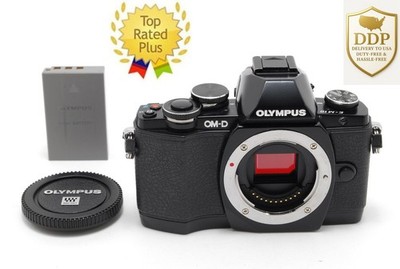 【MINT】 Olympus OM-D E-M10 16.1MP Digital Camera Body  Black From JAPAN