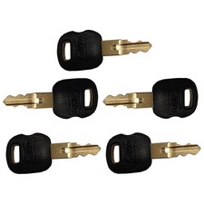 (5) Keys Fits Caterpillar Excavator Dozer Roller Skid Steer Backhoe Fits CAT
